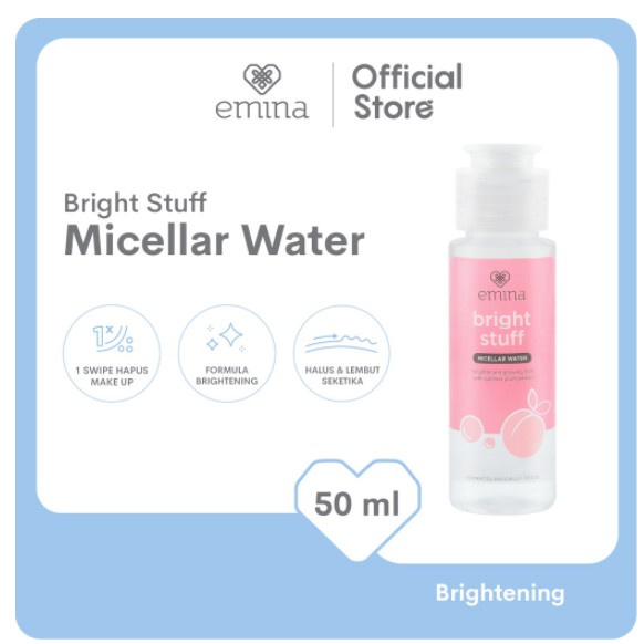 Emina Bright Stuff Micellar Water 50 ml / Emina Bright Stuff Series / Emina Bright Stuff