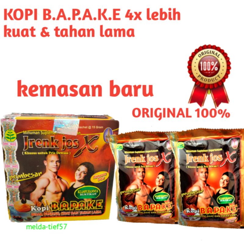 kopi B.A.P.A.K.E. JRENK JOS.X KUAT & TAHAN LAMA