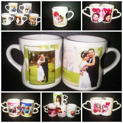 Souvenir pernikahan mug LOVE