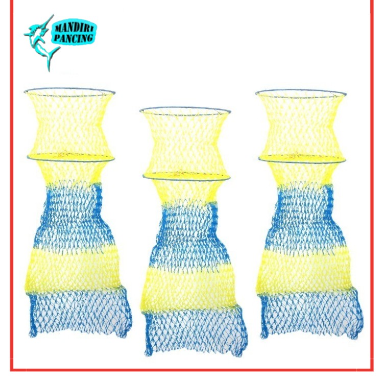 Karamba Tempat Ikan Mancing 2 Ring Bahan Polinet