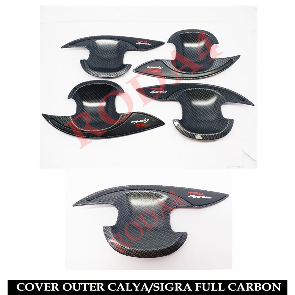 Outer Handle All New Avanza - Grand Avanza - Veloz  2012 - 2018 CARBON