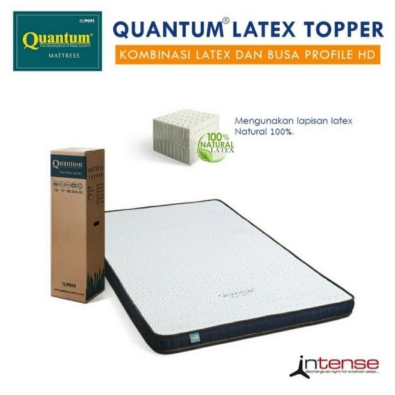 Quantum Latex Topper Mattress 9cm Intense Mattress - 160x200