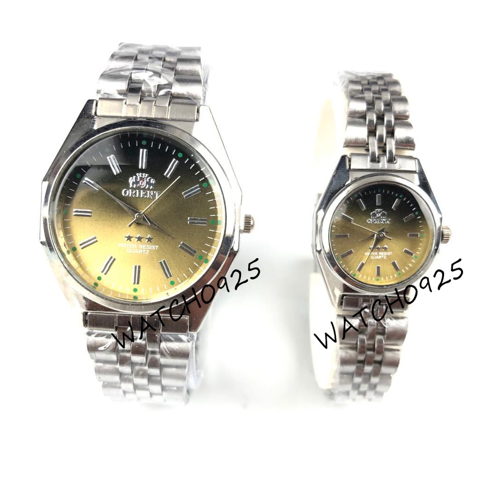 ✅COD [READY STOCK]  JAM TANGAN RANTAI ORIENT COUPLE 5WARNA READY FASHION RANTAI PRIA WANITA C11