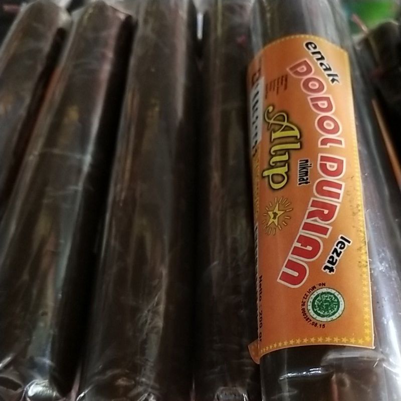 

Dodol Durian asli Bangka cap Alip