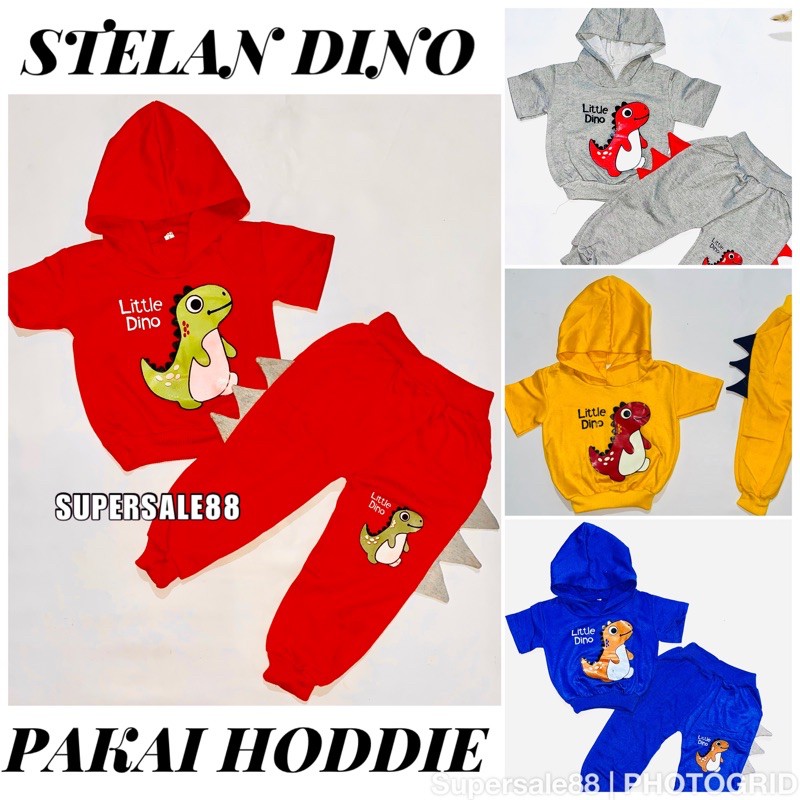 STELAN ANAK DINO HODDIE PILIH WARNA TERLARIS