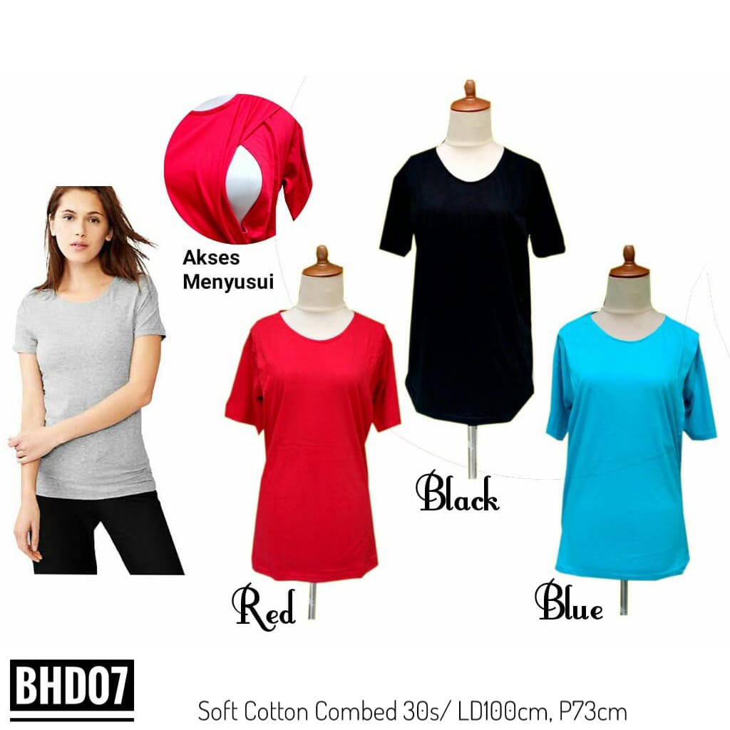 Atasan Hamil Menyusui / baju menyusui / baju hamil atasan lengan pendek / baju hamil menyusui murah