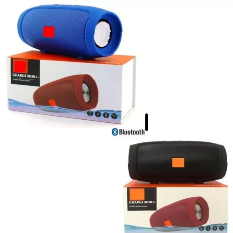 Speaker Bluetooth Charge Mini 3+ Spiker Wireless J007 High Bass