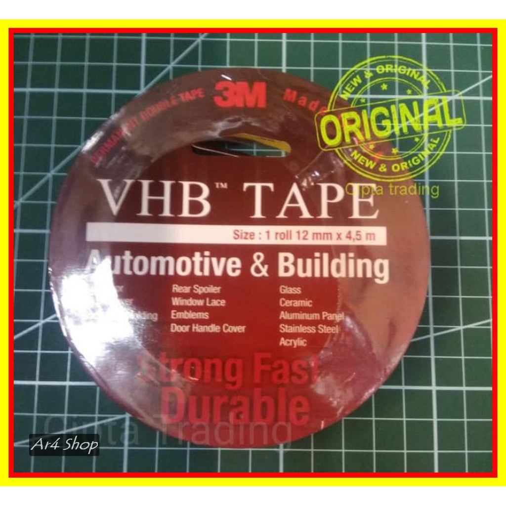 

Vhb Tape 3M Double Tape- 12Mm X 4.5 M