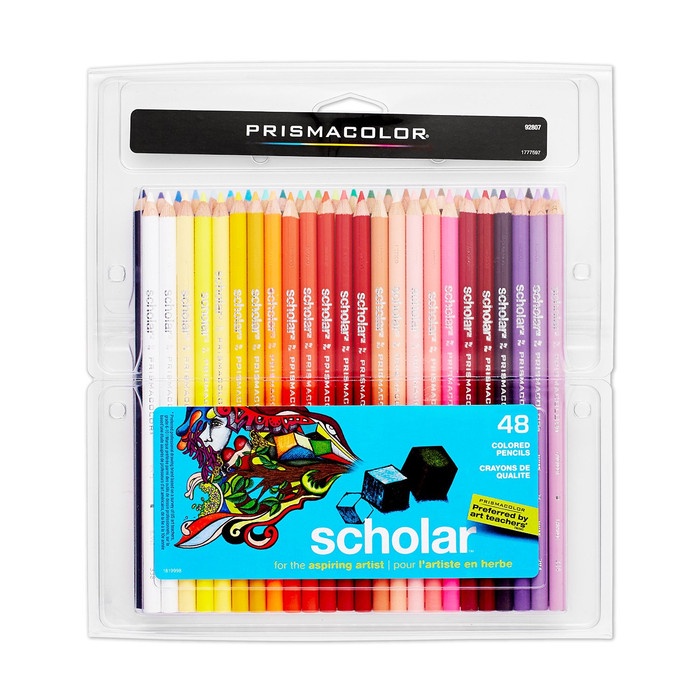 

WARNAPENSIL- PRISMACOLOR SCHOLAR 48 COLORED PENCIL SETS -PENSIL WARNA