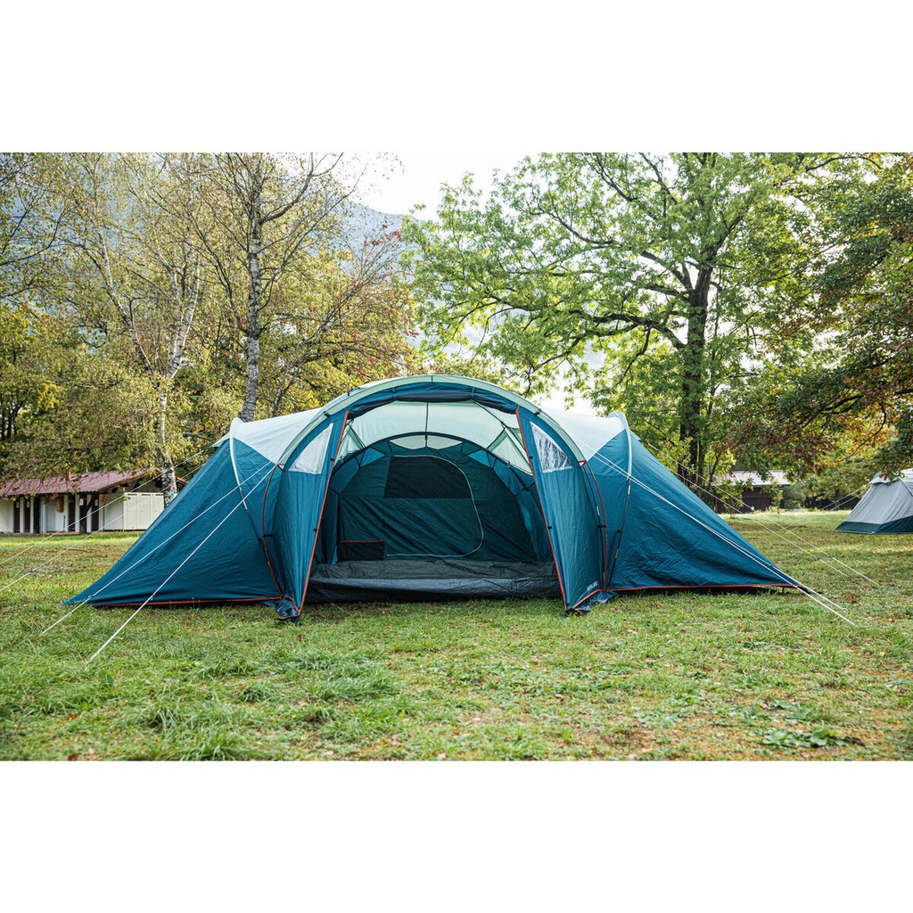 Quechua Tenda Camping Arpenaz Family 6.3  Hoop Tenda Dome 3 KABIN / 3 RUANG TIDUR untuk 6 Orang