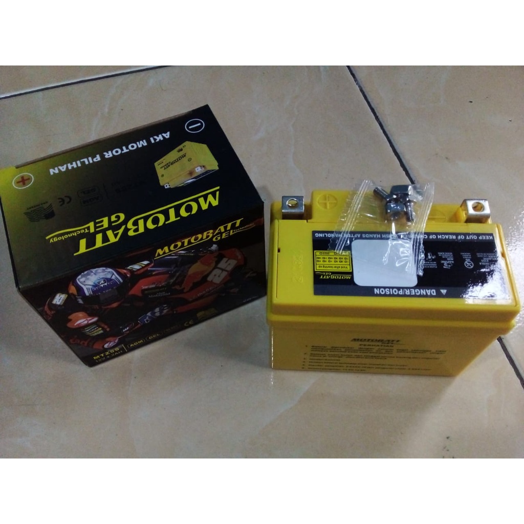 Aki motor honda vario110 motobatt MTZ5S accu kering original