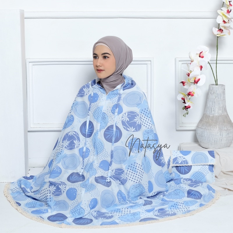 Mukena Rayon Dewasa 2in1 Motif Flora