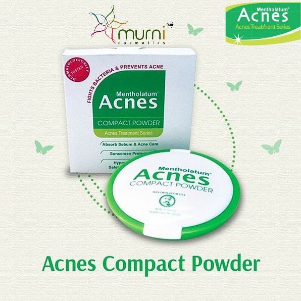 ACNES MENTHOLATUM TREATMENT SERIES COMPACT POWDER 14 GR