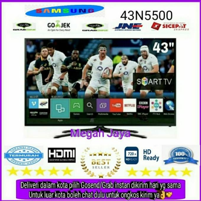 SAMSUNG LED TV 43 INCH 43N5500 SMART TV FHD Termurah