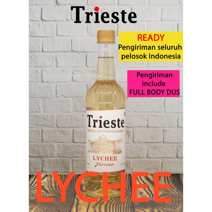 

Ge6012Gtb Trieste Syrup / Sirup Rasa Lychee Ds501Ghg