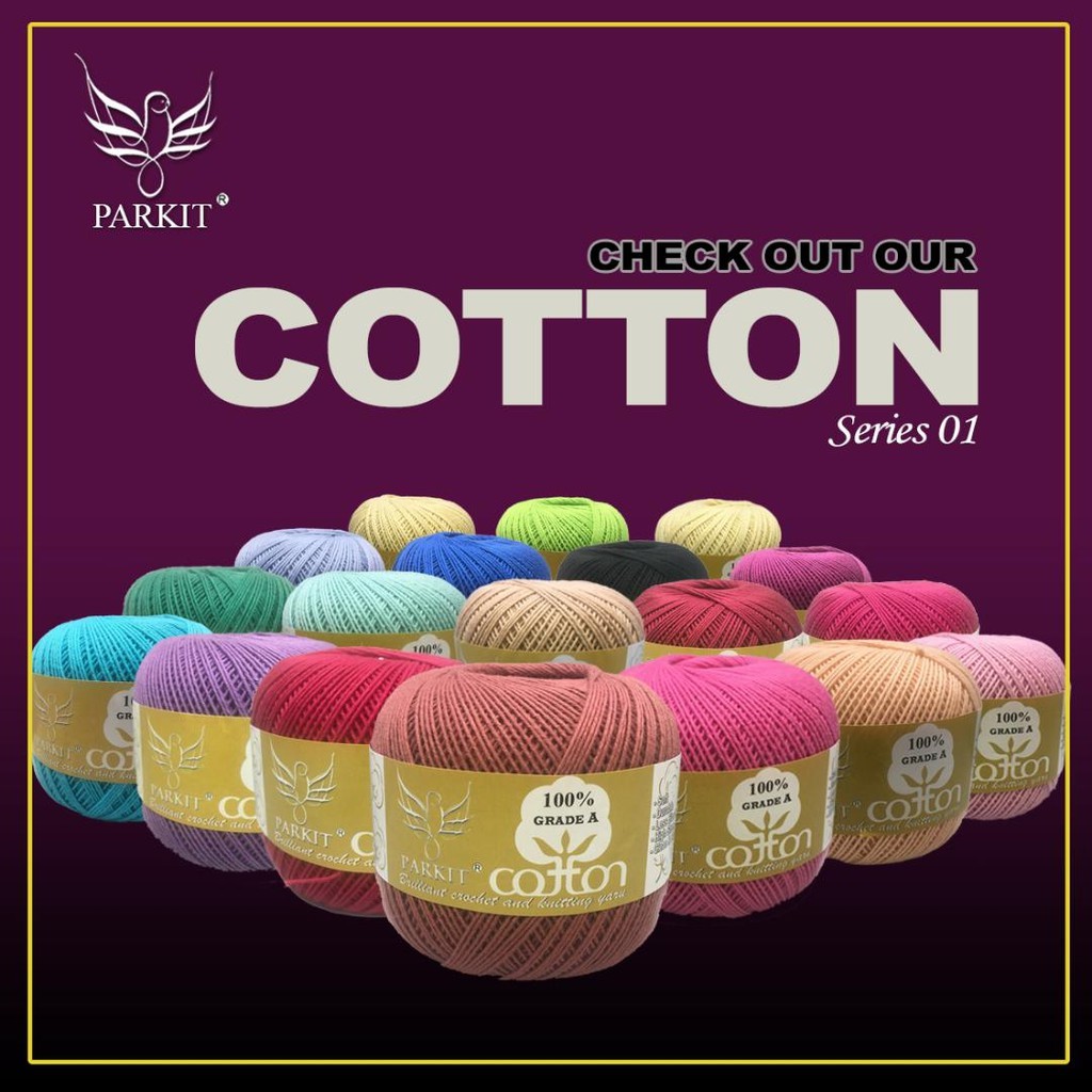 BENANG RAJUT KATUN PARKIT SERI-1