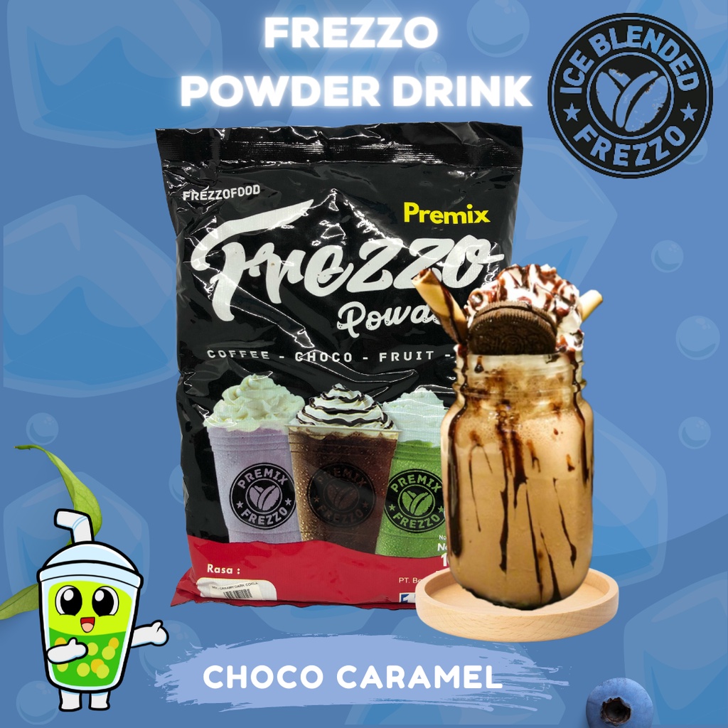 Frezzo Bubuk Minuman Rasa Coklat Karamel / Choco Caramel Powder 1 Kg