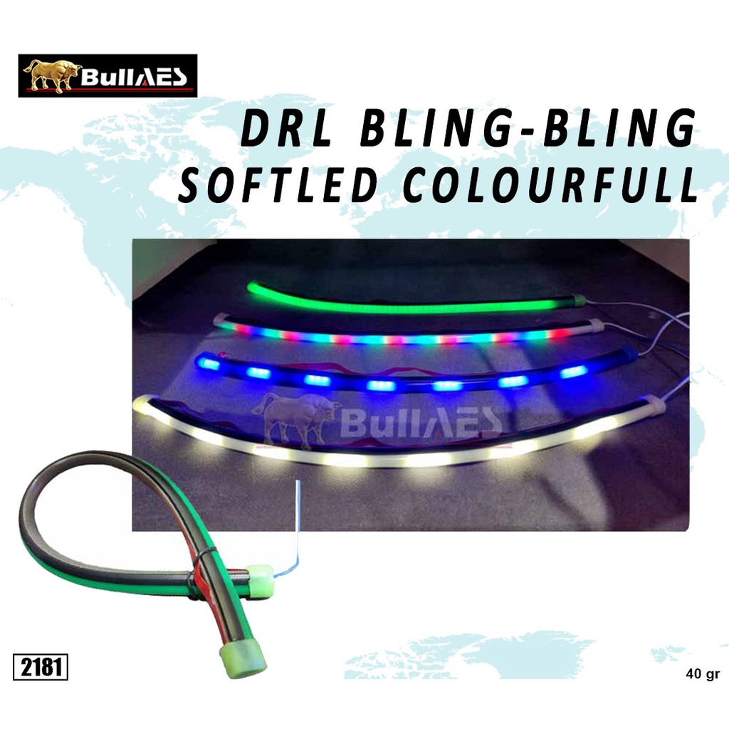 DRL 30 CM BLINK BLINK RUNNING COLOURFULL I Drl Jho 30 Cm I Drl 30 Cm Jho I Drl Fleksibel 30 Cm