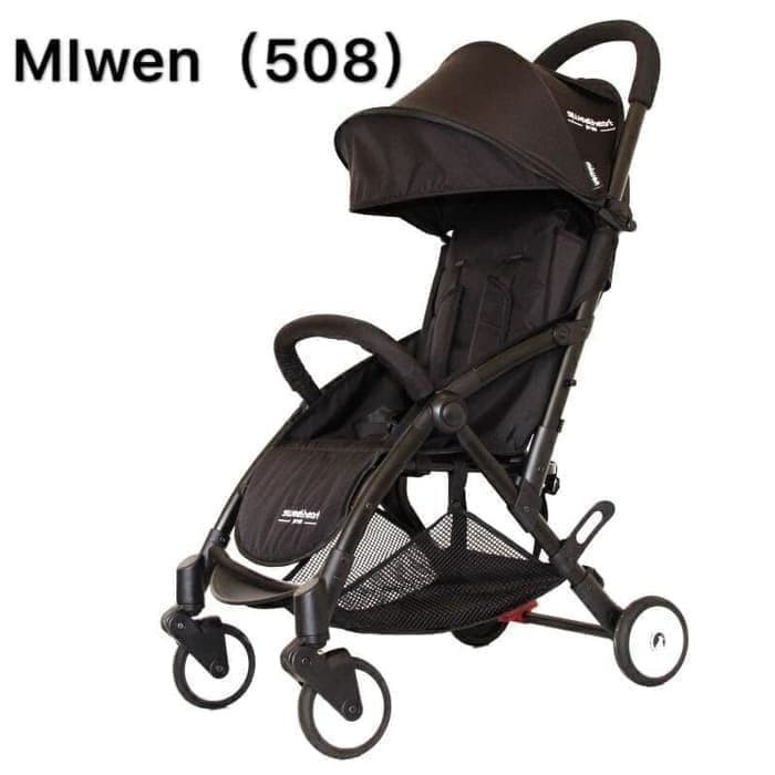 Space Baby Stroller Miwen 508 / Stroller Kereta Dorong Bayi / Perlengkapan Travelling Bayi (Tersedia varian warna)