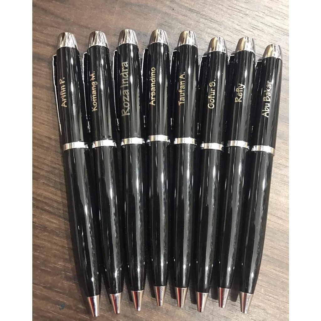 

pulpen metal custom logo / pulpen souvenir / pen kantor promosi