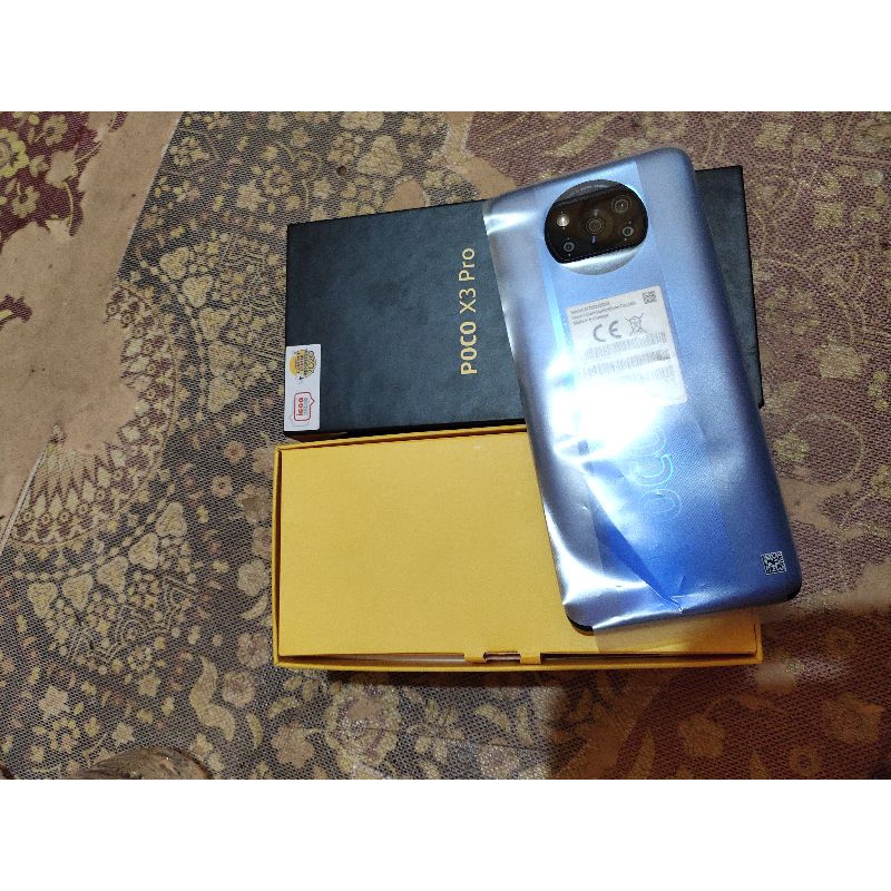 POCO X3 PRO RAM 8/256 FULSET ORI like new(SECOND)