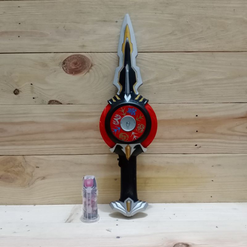 mainan pedang ultraman orb orbcalibur orb dark calibur  plus ultra capsule