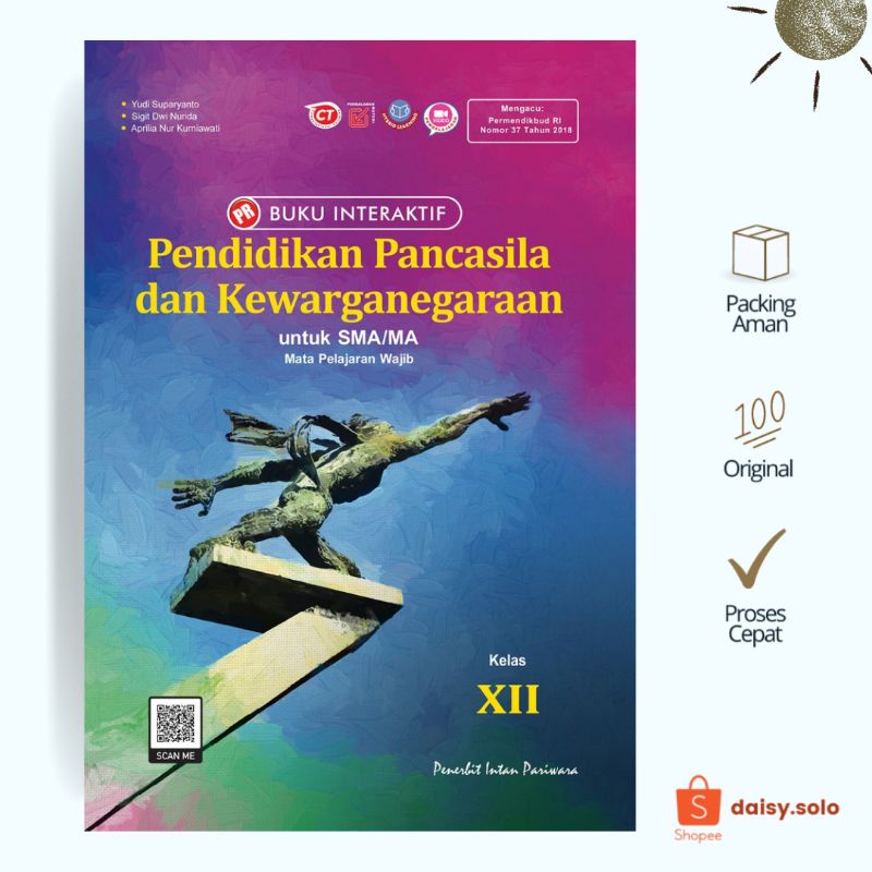 INTAN PARIWARA BUKU INTERAKTIF KELAS 12 PPKN (PENDIDIKAN PANCASILA DAN KEWARGANEGARAAN)