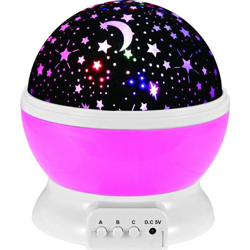 star projector - led light star - lampu tidur anak