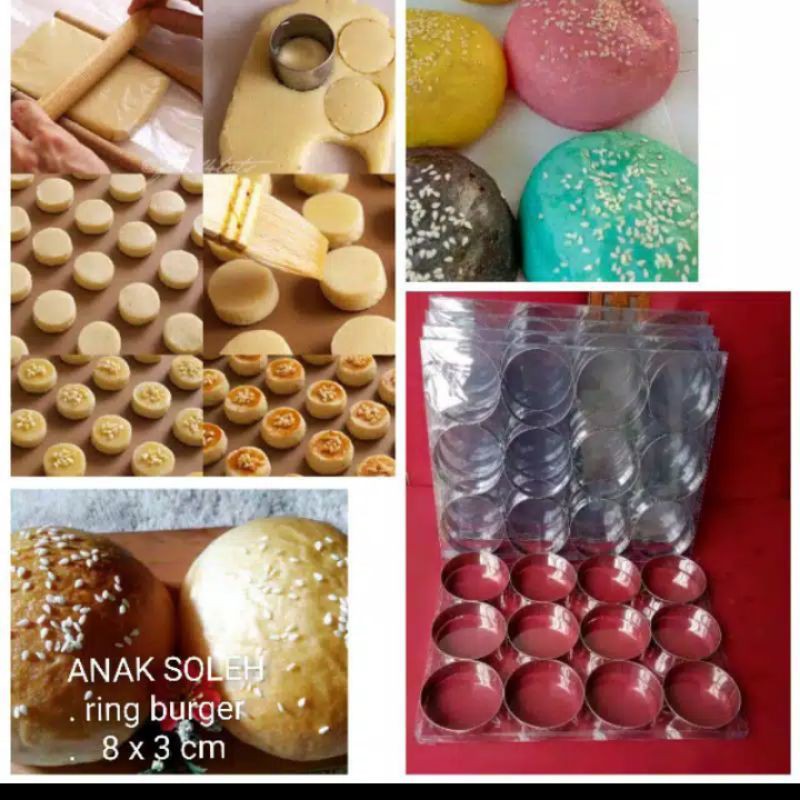

RING BURGER UK.8X3 ISI 12pcs