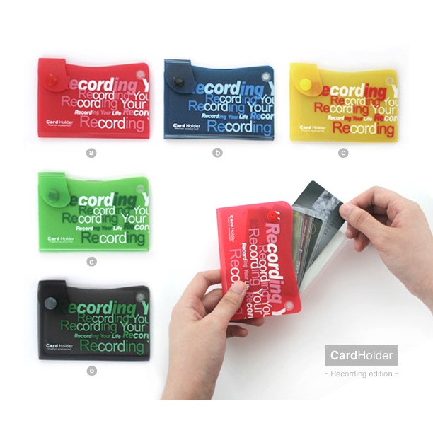 

Jualan Dompet Kartu Tempat Penyimpanan Kartu Atm Recording Time Card Holder Sale!!!