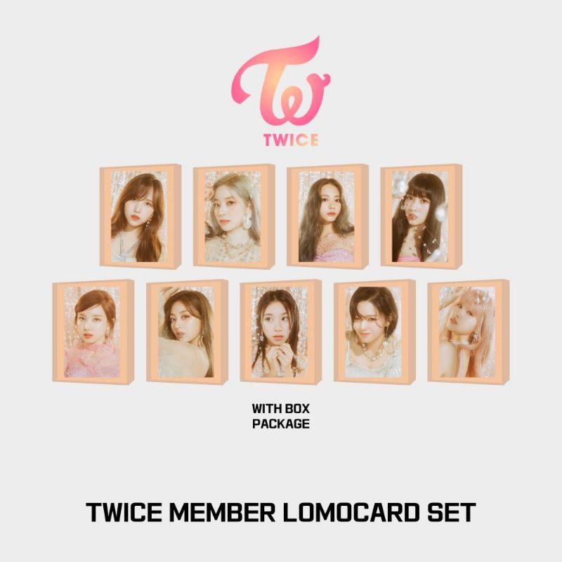 LOMO CARD TWICE LOMOCARD (ISI 25 PCS + BOX + LAMINASI 2SISI) KPOP IDOL KOREA PREMIUM MURAH UNOFFICIAL JIHYO NAYEON JEONGYEON MOMO SANA MINA DAHYUN CHAEYOUNG TZUYU READY STOCK !