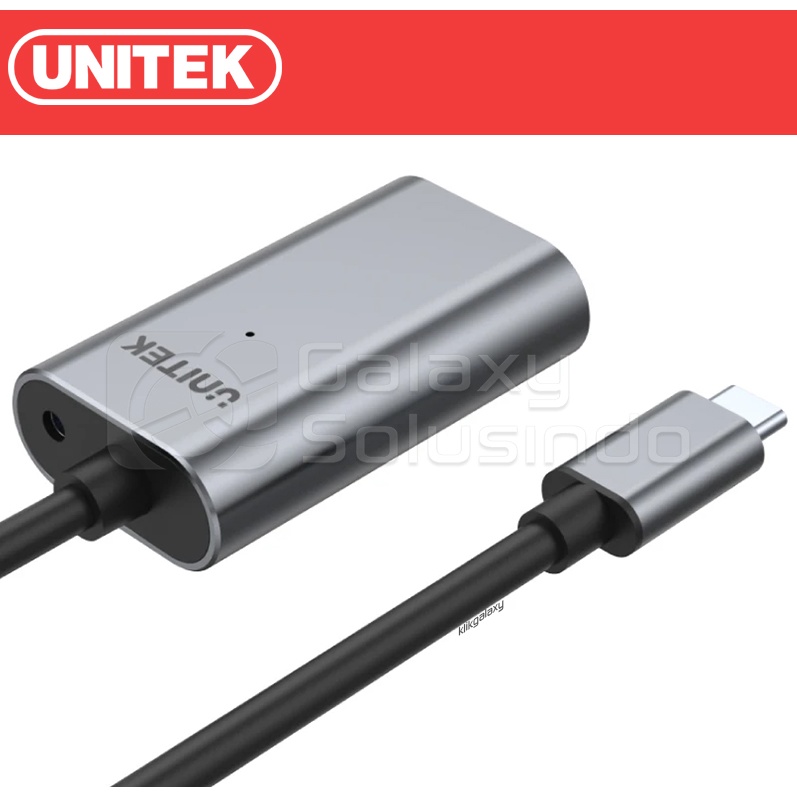 UNITEK USB3.1 TYPE-C to TYPE-C 5m Active Extension Cable U305A / U305AGY