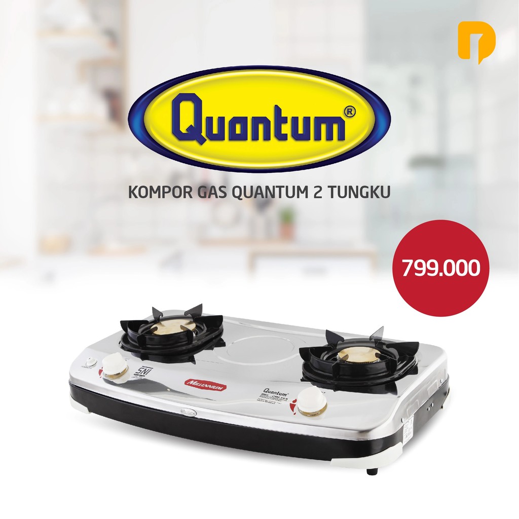 Quantum Kompor Gas 2 Tungku