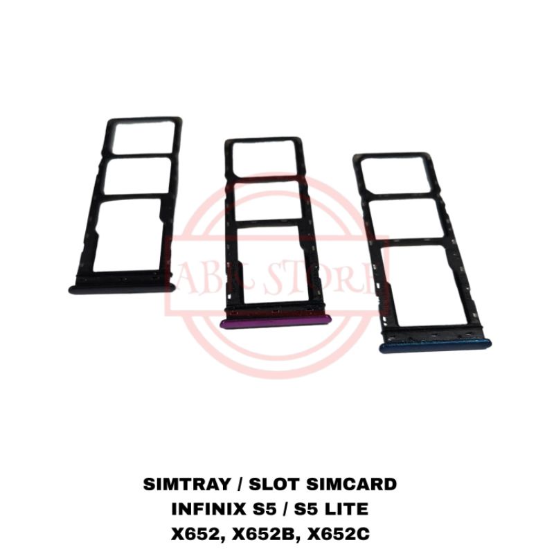 SIMTRAY SIMLOCK SLOT SIM CARD INFINIX S5 / S5 LITE TEMPAT KARTU SIMCARD