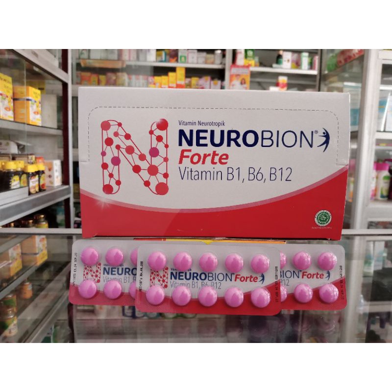 Neurobion Forte Tablet | 1 Strip Isi 10 Tablet - ED 05/2025