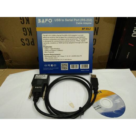 Bafo BF-812 USB To Serial RS232 Adapter