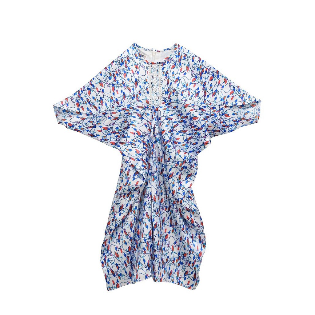 FIYORA Zahra Kaftan Blue