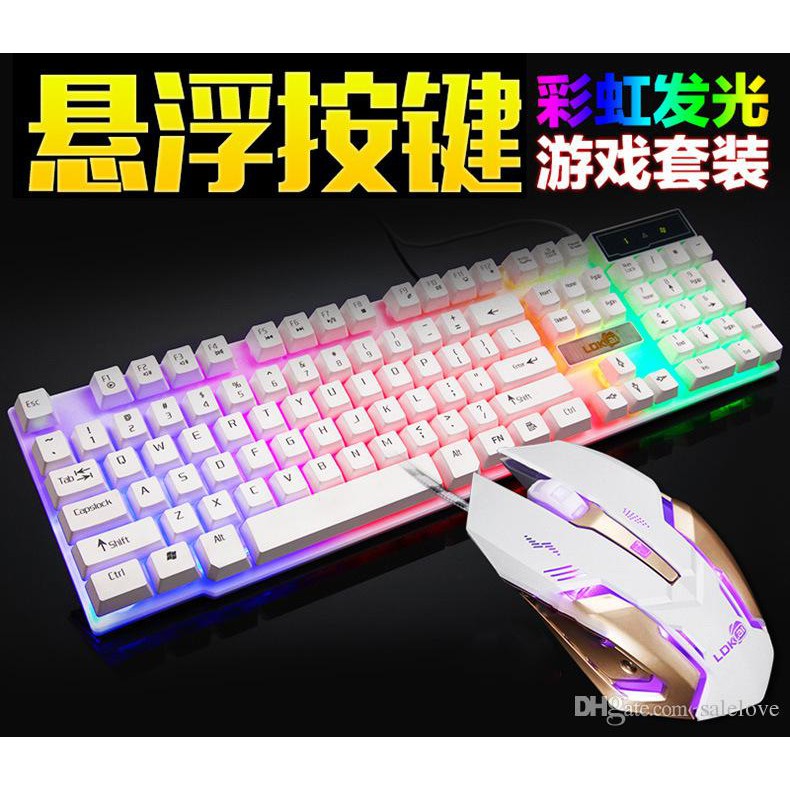 * NEW BEST SELL * Keyboard Gaming LDK.AI R260 LED 7 Color Backlight