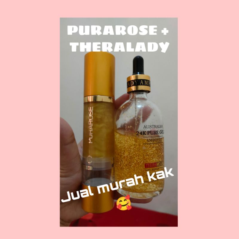 Purarose Gold Stem C & Theralady ampoule