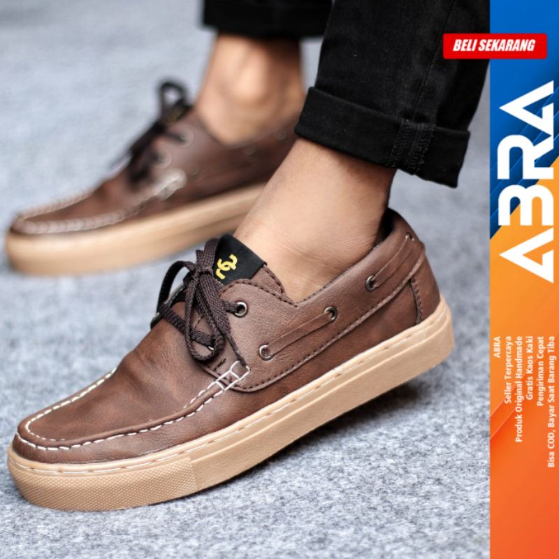 JCNERS sepatu casual Sneakers Pria Sepatu Sneakers Kasual ABRA