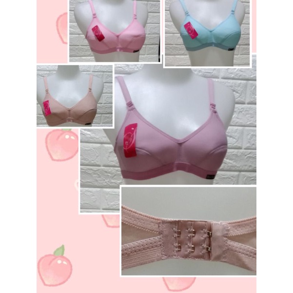 BH hak 2 Size 34-38 (269) BRA Cup A (kecil) Tanpa SPON  Tanpa Kawat