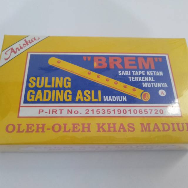 

Brem Suling Gading Ariska Jumbo / Pack / 180gr