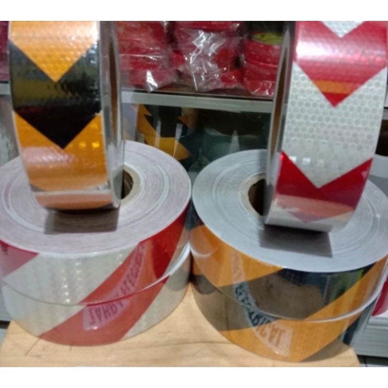 

Sticker Pana - Scotlite - Skotlet - Pemantulan Cahaya Scotlight Anak Panah 5cm x 45.M