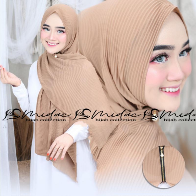 PASHMINA PLISKET INSTAN - PLISKET FULL RESLETING