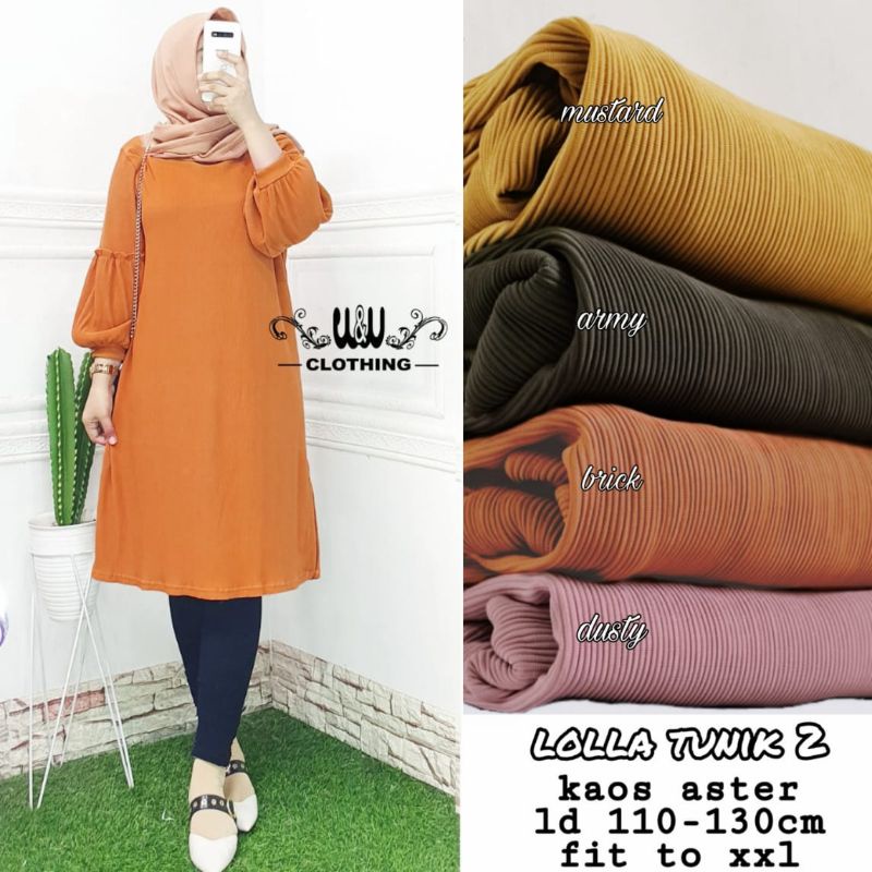 kaos aster #lola tunik