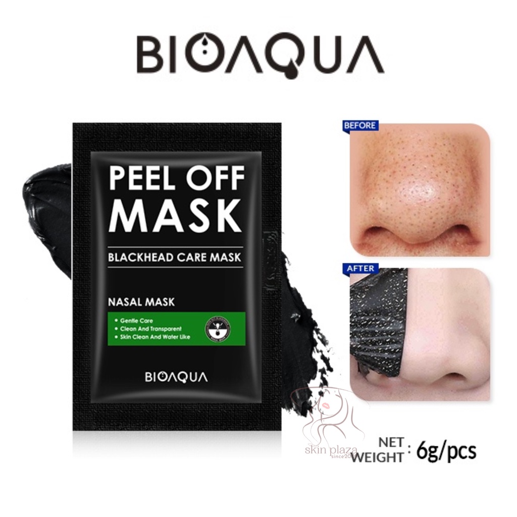 BIOAQUA Sheet Mask Essence Eye Mask Lip Mask Masker Komedo Blackhead Sheet mask 10X The Effect Masker Wajah BPOM