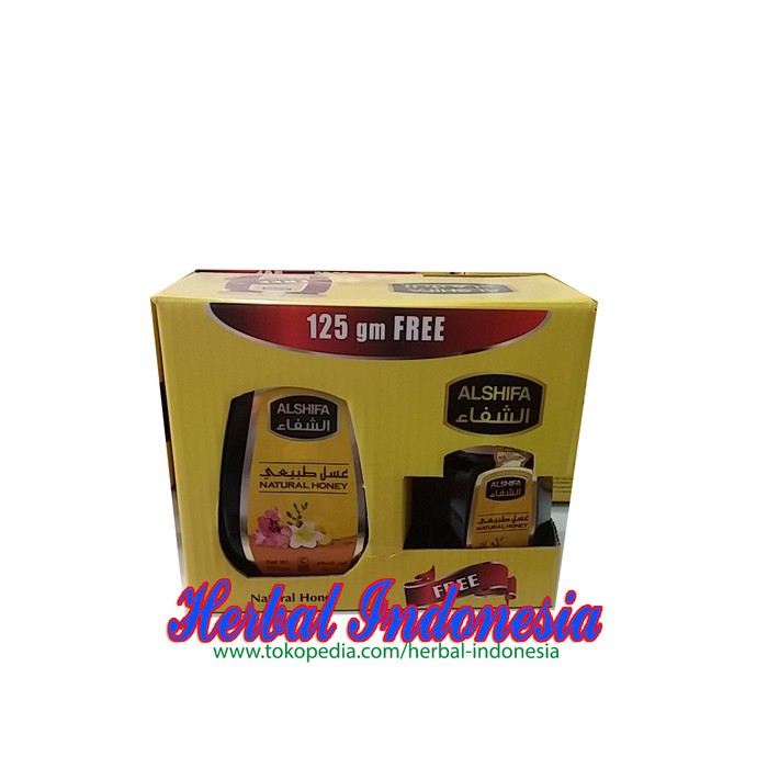 

Paket Madu Alshifa 500 gram free 125 gram