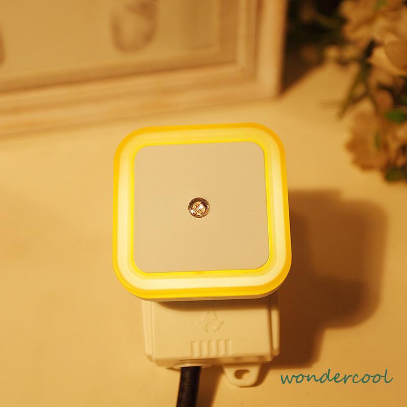 Induksi Night Light Control Plug-In Cerdas Cahaya Cahaya Lampu Lampu Bulat Ledut Bulat-Won