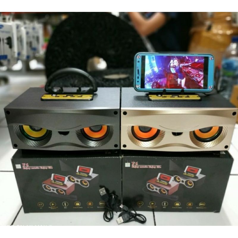 speaker bluetooth FLECO F6+ speaker bluetooth portable