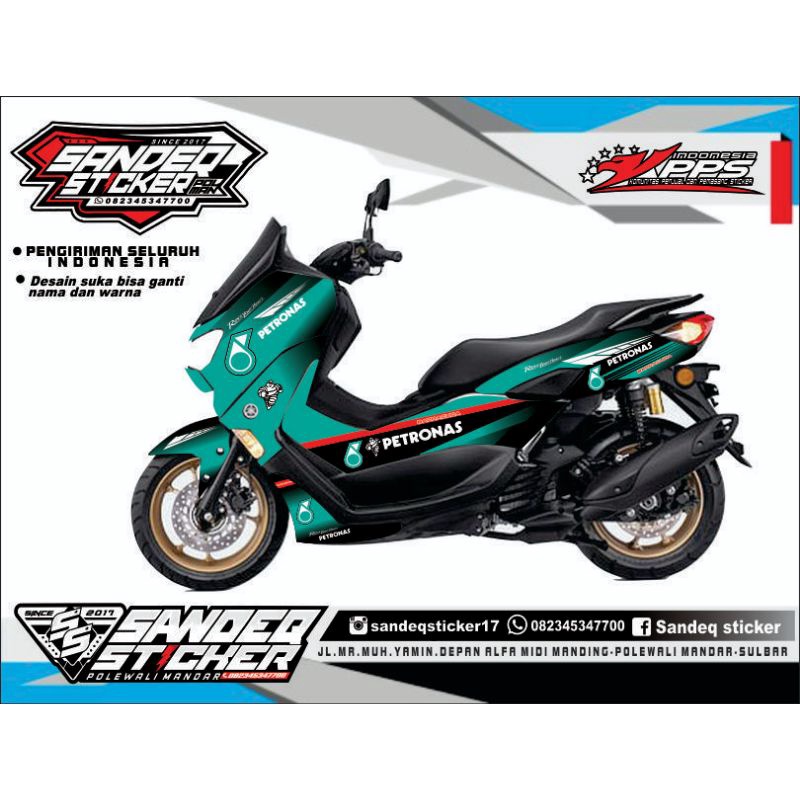 stiker nmax petronas
